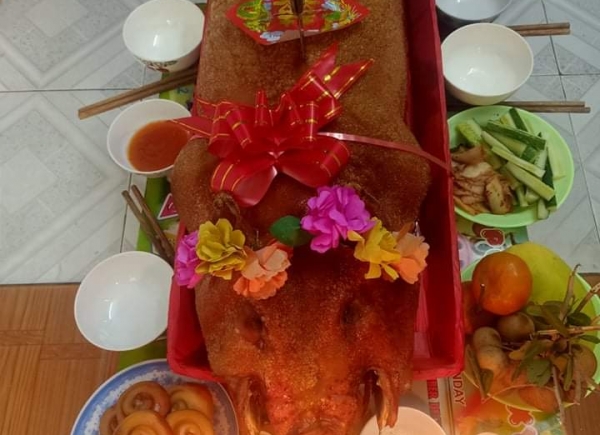 Heo Quay Cúng Nhà Đầu Năm